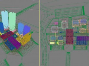 3d building 447 Model 3D