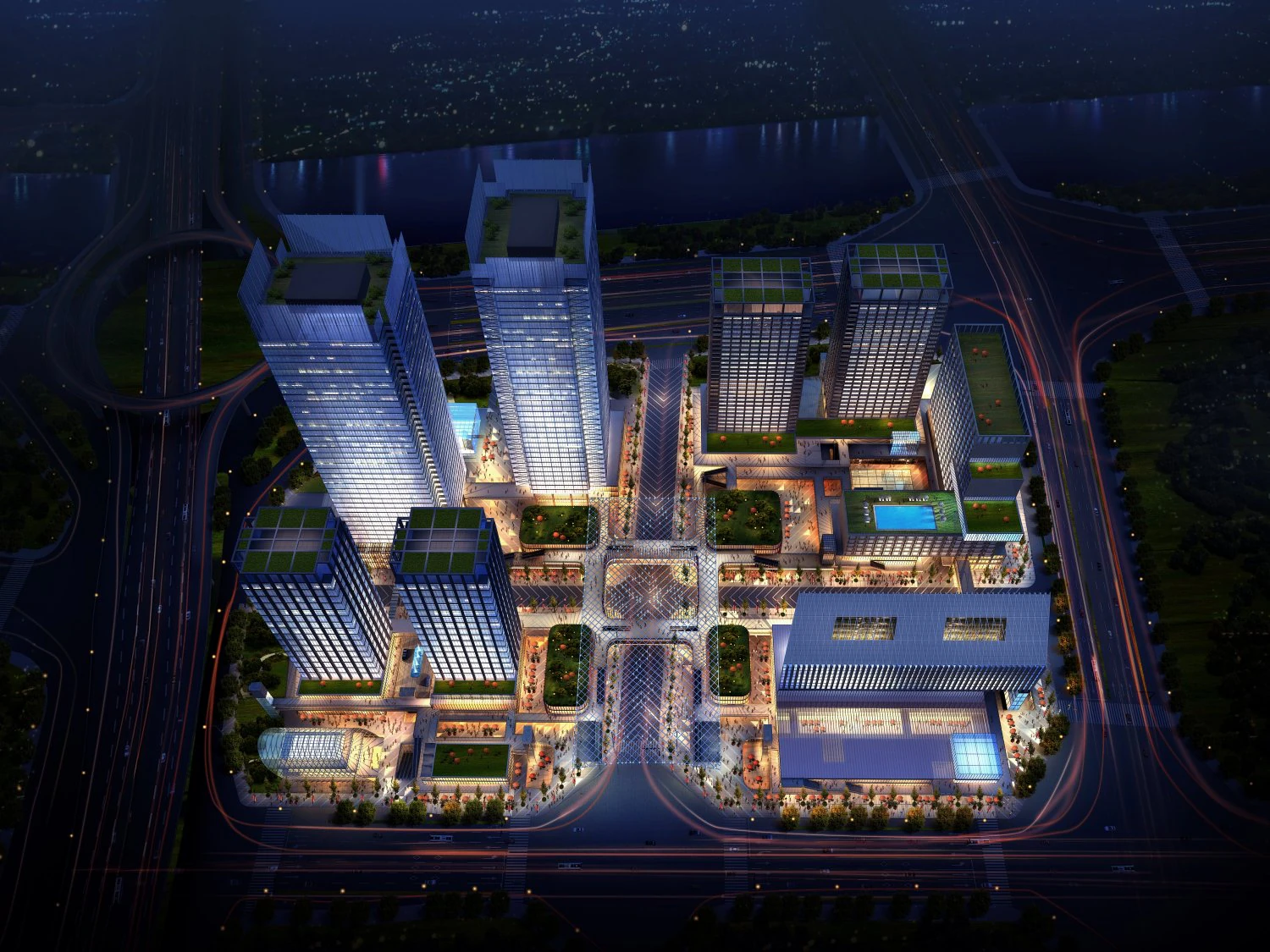 3d building 448 3D Model .c4d .max .obj .3ds .fbx .stl .blend 