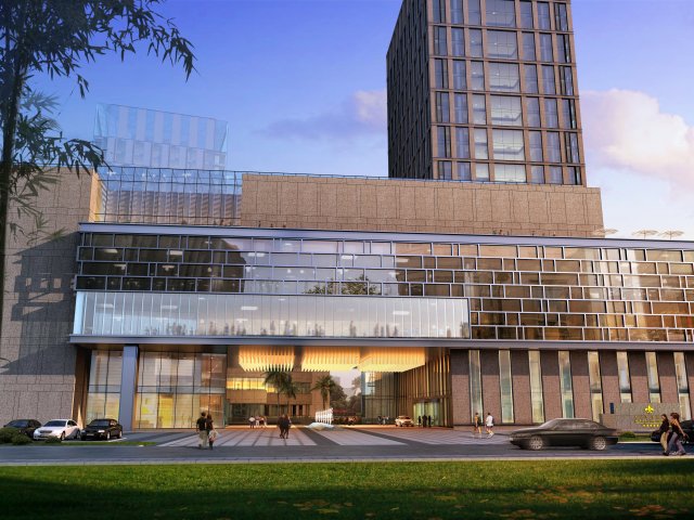 3d building 451 3D Модель .c4d .max .obj .3ds .fbx .stl .blend 