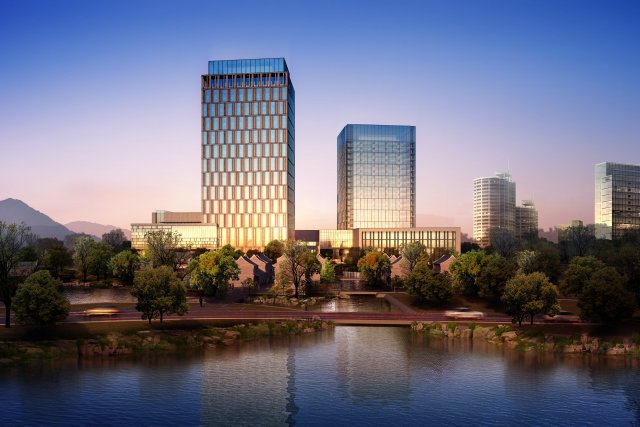 3d building 454 3D Model .c4d .max .obj .3ds .fbx .stl .blend 