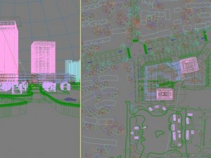 3d building 454 3D Model