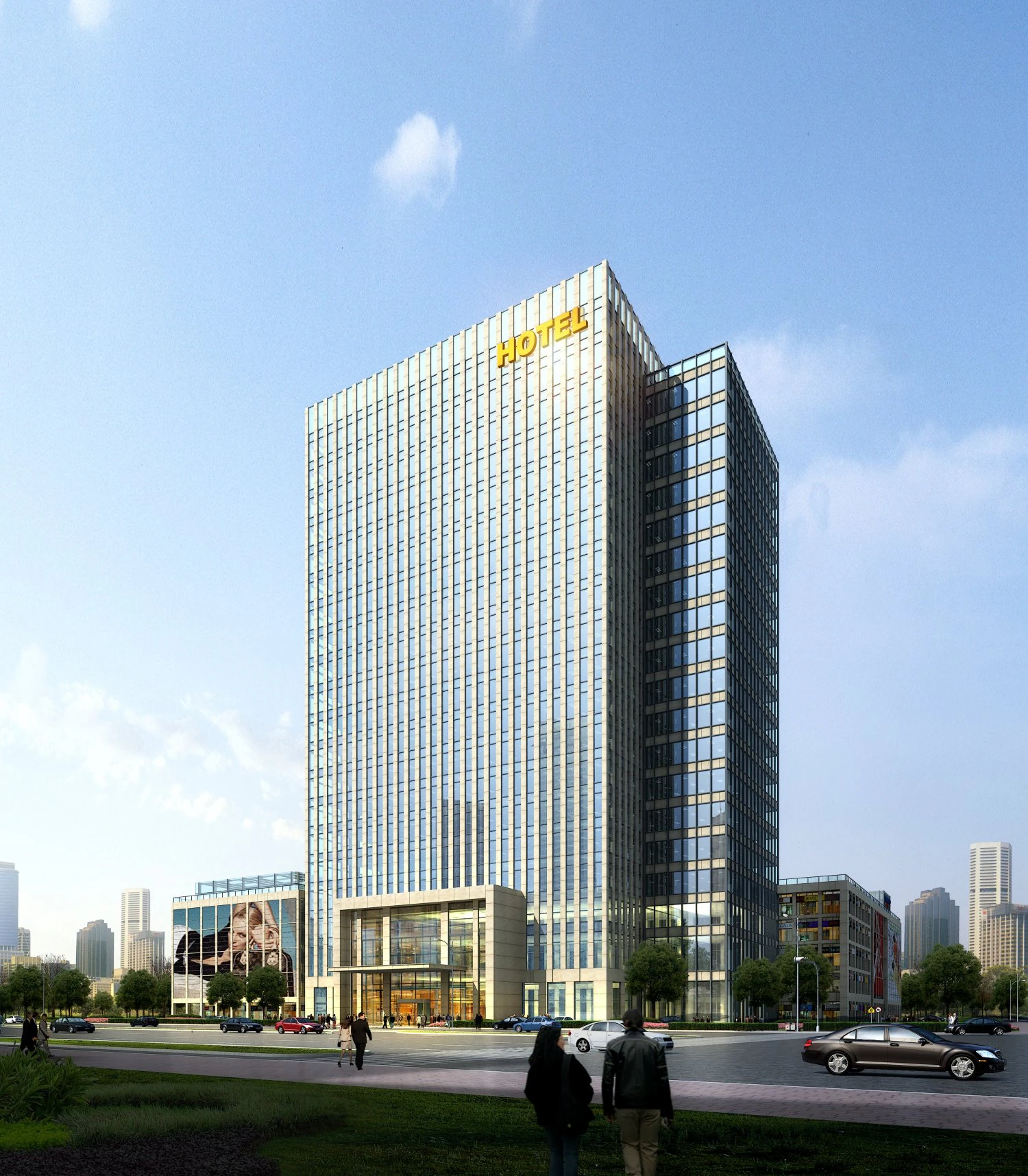 3d building 456 3D Model .c4d .max .obj .3ds .fbx .stl .blend 