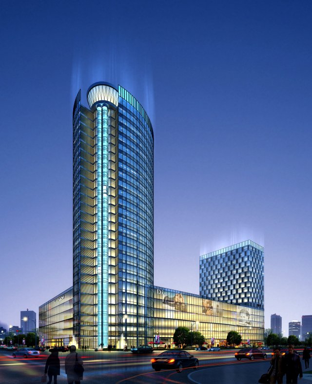 3d building 457 3D मॉडल .c4d .max .obj .3ds .fbx .stl .blend 