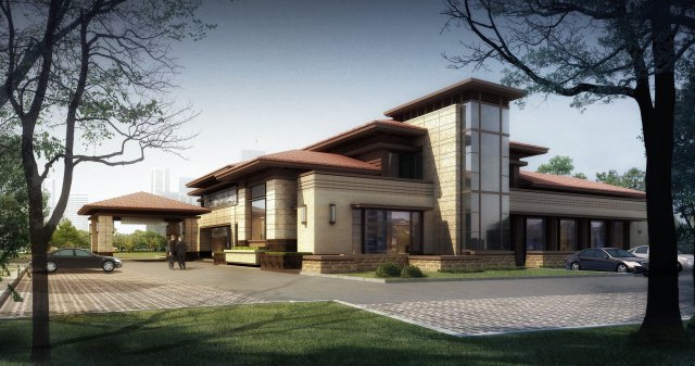 3d building 460 3Dモデル .c4d .max .obj .3ds .fbx .stl .blend 