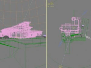 3d building 460 3D Model
