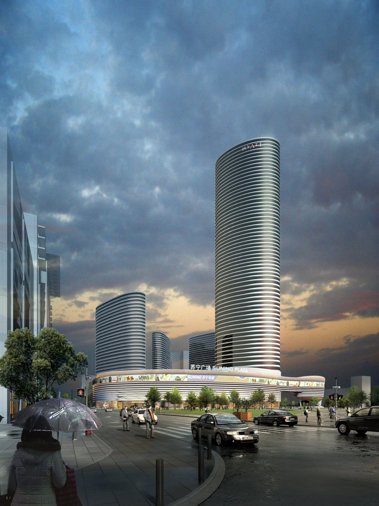 3d building 466 3D Model .c4d .max .obj .3ds .fbx .stl .blend 