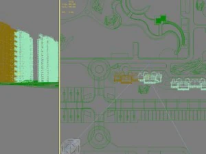 3d building 470 3D Model
