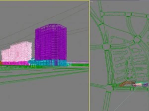 3d building 486 3D Model