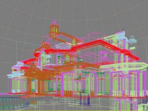 3d building 491 3D Model
