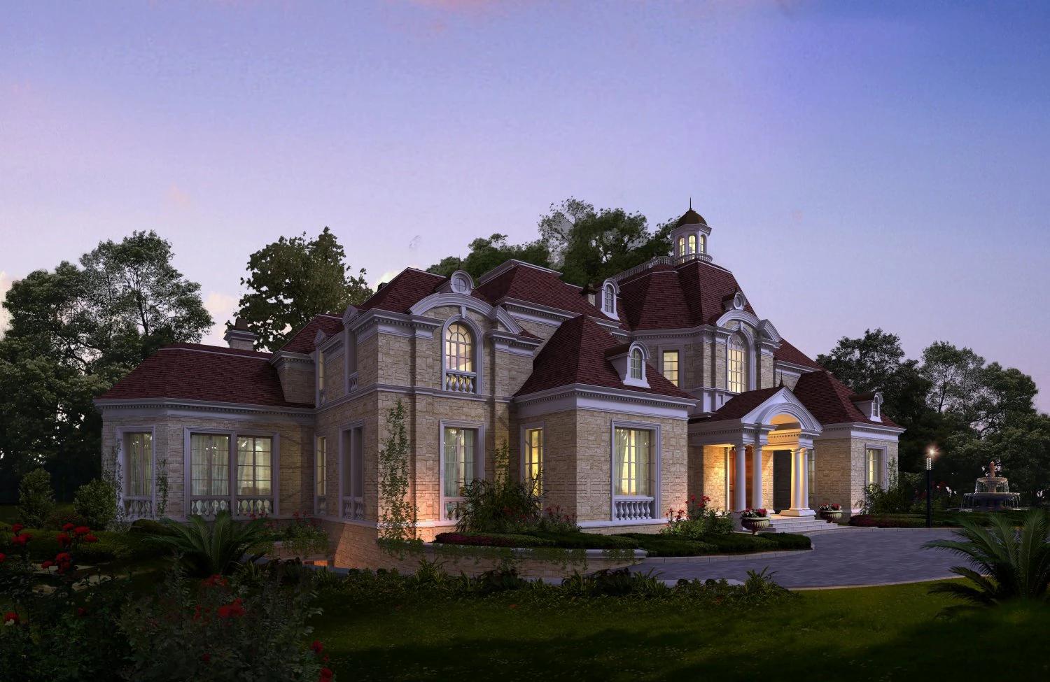 3d building 495 3D Model .c4d .max .obj .3ds .fbx .stl .blend 