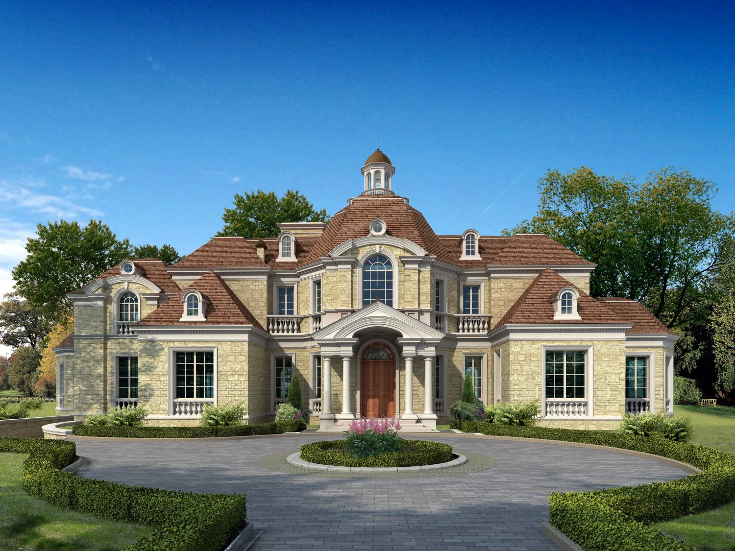 3d building 496 3D Model .c4d .max .obj .3ds .fbx .stl .blend 