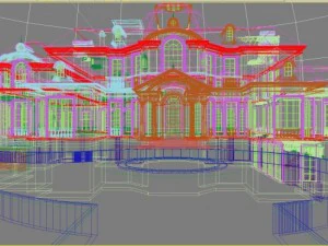 3d building 496 3D Model