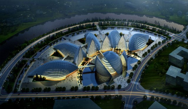 3d building 500 3D Model .c4d .max .obj .3ds .fbx .stl .blend 