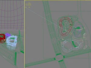 3d building 504 3D Model