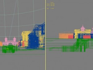 3d building 510 3D 모델