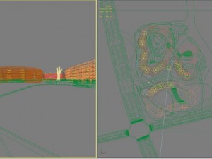 3d building 516 Model 3D