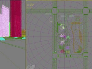 3d building 521 3D Model