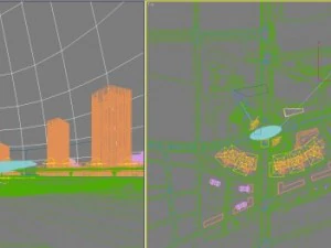 3d building 522 3D Model