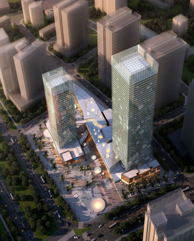 3d building 526 Model 3D .c4d .max .obj .3ds .fbx .stl .blend 