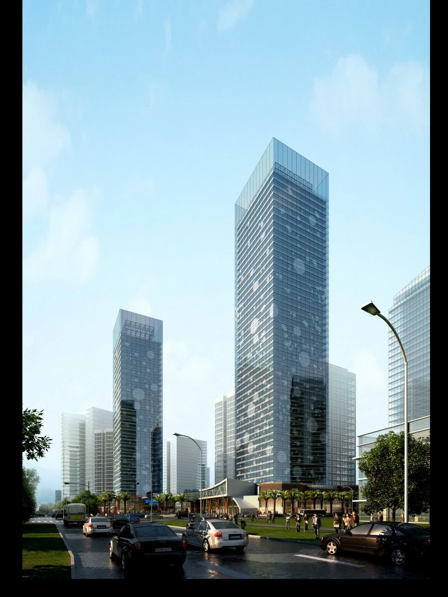 3d building 530 3D Model .c4d .max .obj .3ds .fbx .stl .blend 