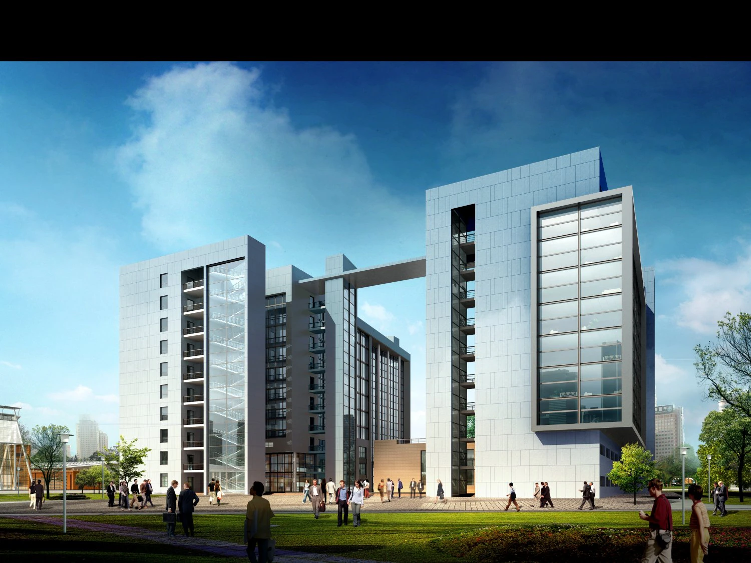 3d building 539 3D Model .c4d .max .obj .3ds .fbx .stl .blend 