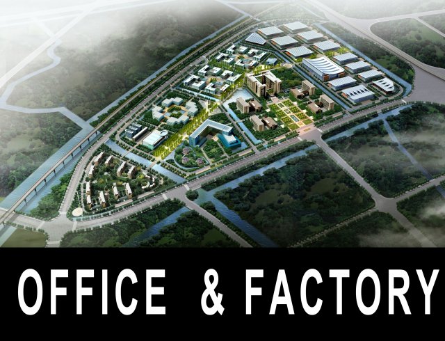 3d building 540 3Dモデル .c4d .max .obj .3ds .fbx .stl .blend 