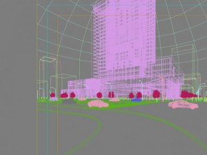 3d building 541 3D Model