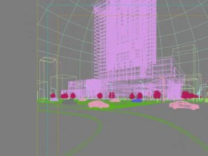 3d building 541 3D Model