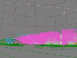3d building 550 3D 모델