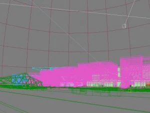 3d building 550 3D Model