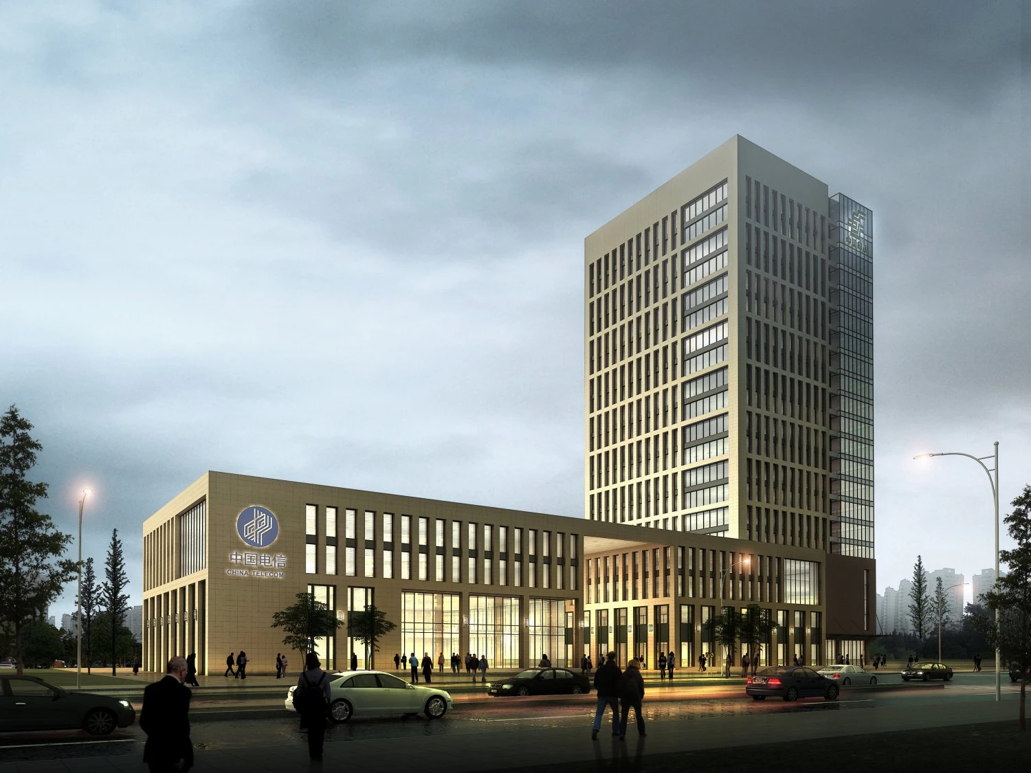 3d building 560 3D Model .c4d .max .obj .3ds .fbx .stl .blend 