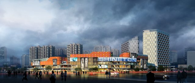 3d building 566 3D Model .c4d .max .obj .3ds .fbx .stl .blend 