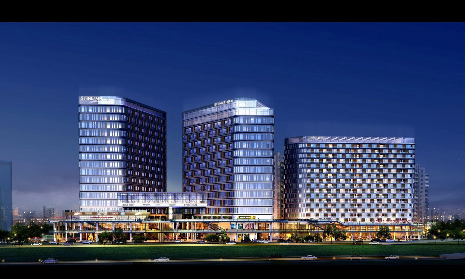 3d building 570 3D Model .c4d .max .obj .3ds .fbx .stl .blend 