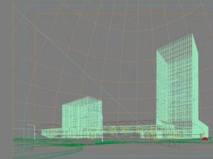 3d building 571 3D Model