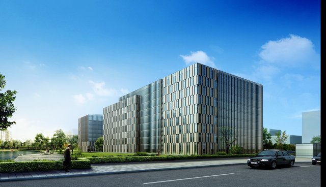 3d building 574 3D Model .c4d .max .obj .3ds .fbx .stl .blend 