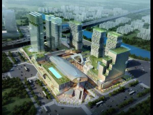 3д здание 583 3D Модель