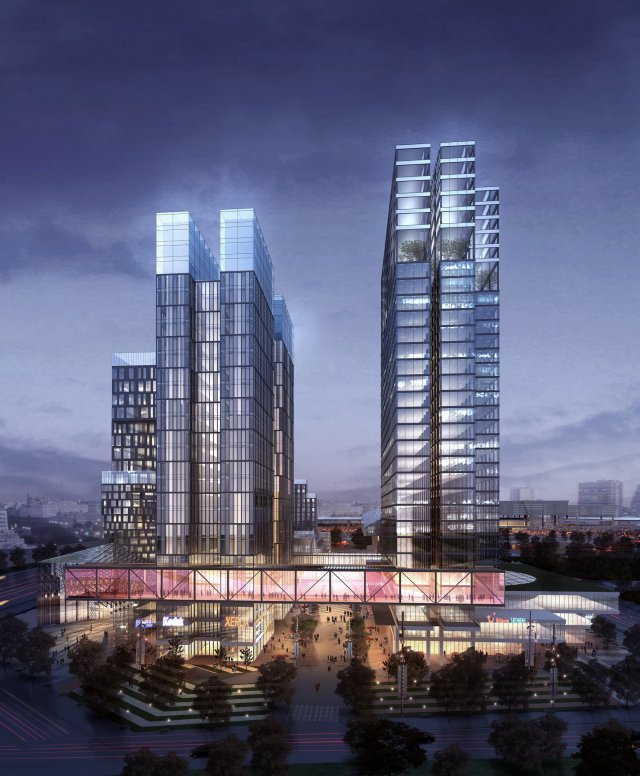 3d building 584 Modelo 3D .c4d .max .obj .3ds .fbx .stl .blend 