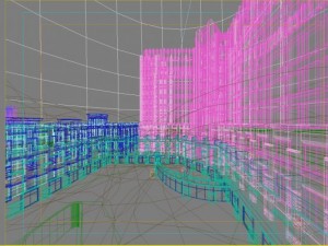 3d building 595 Model 3D