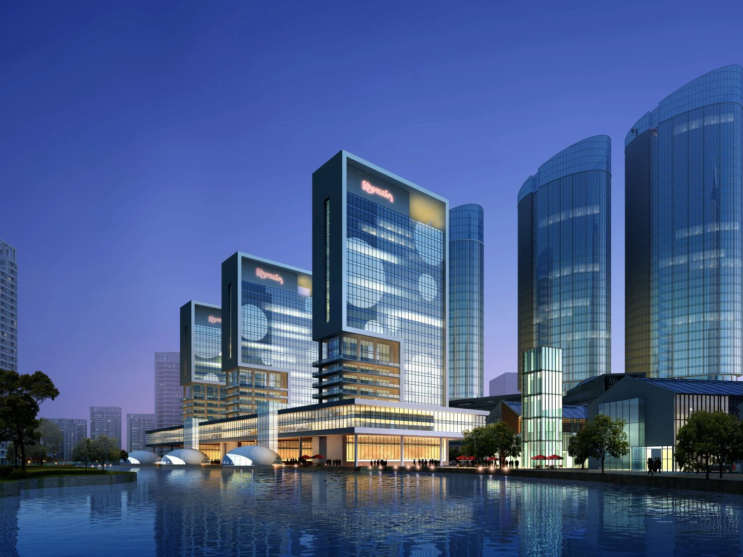 3d building 601 3D Model .c4d .max .obj .3ds .fbx .stl .blend 