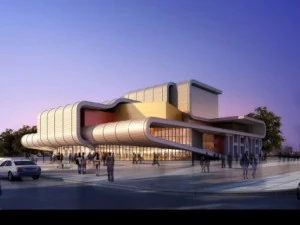 3д здание 604 3D Модель