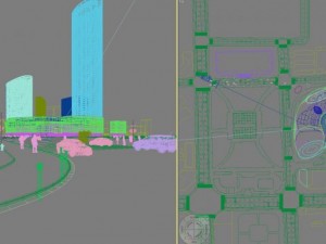 3d building 606 3D Model