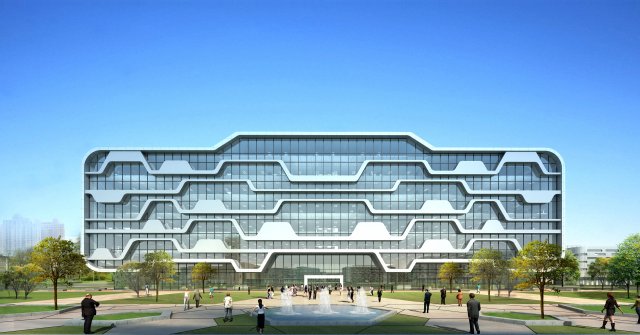3d building 607 Modello 3D .c4d .max .obj .3ds .fbx .stl .blend 