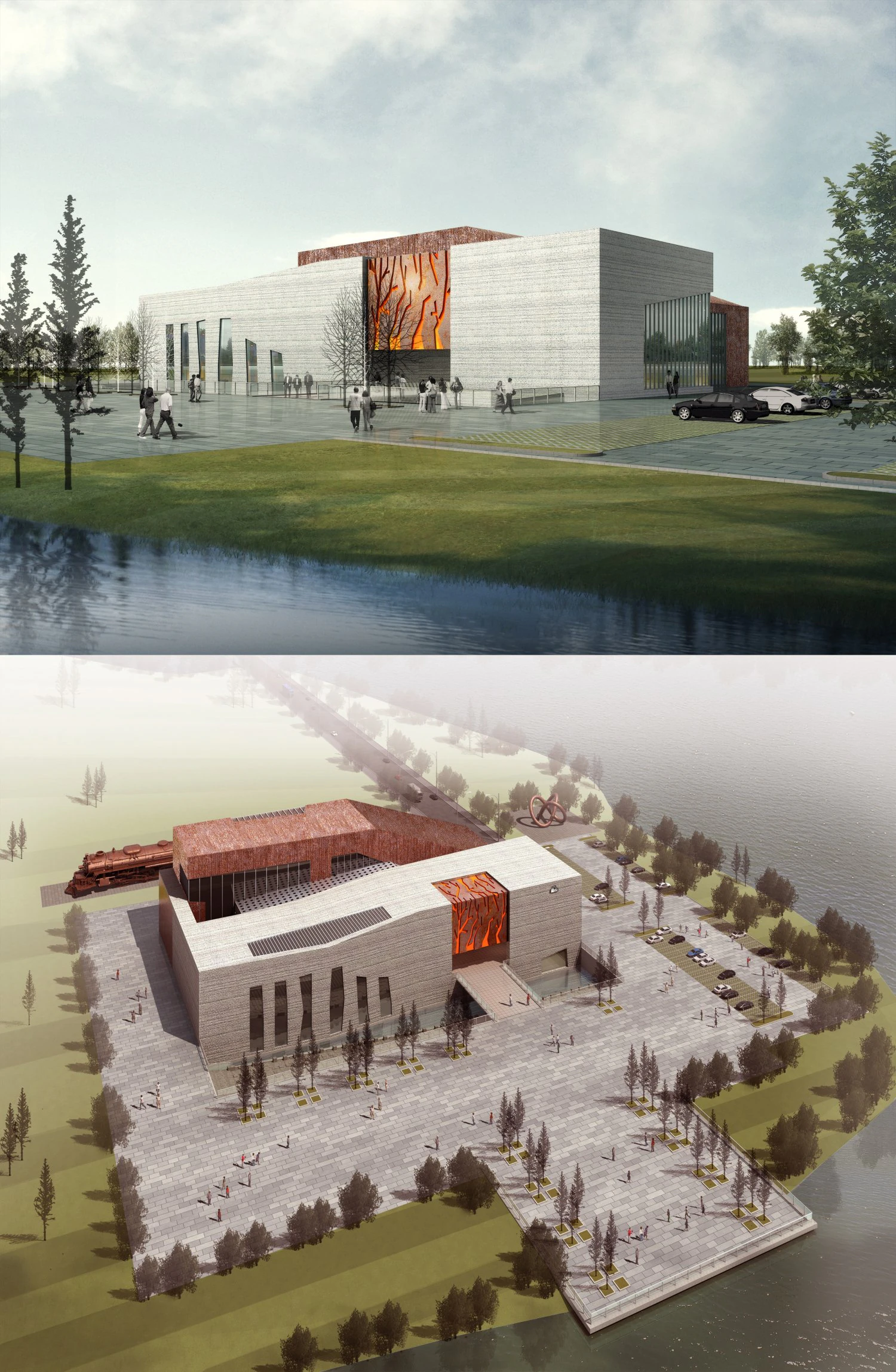 3d building 611 3D Model .c4d .max .obj .3ds .fbx .stl .blend 