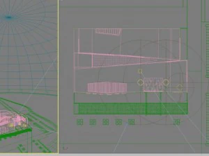 3d building 611 3D Model