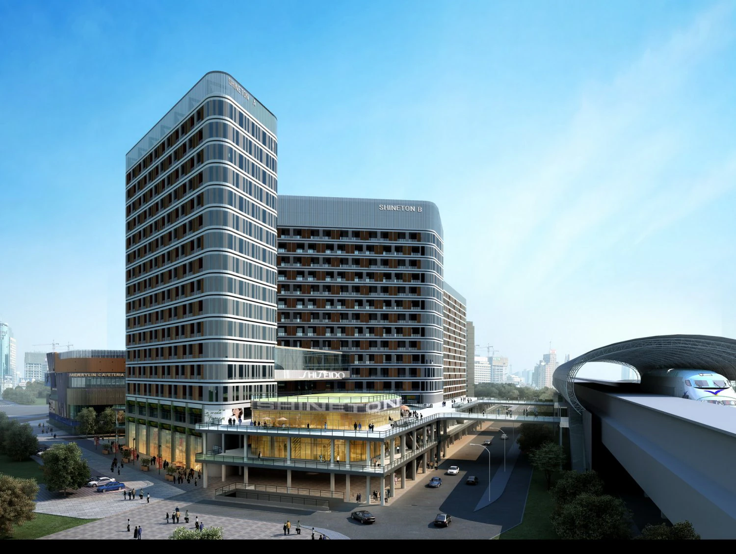 3d building 617 3D Model .c4d .max .obj .3ds .fbx .stl .blend 