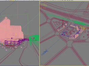 3d building 617 3D Model
