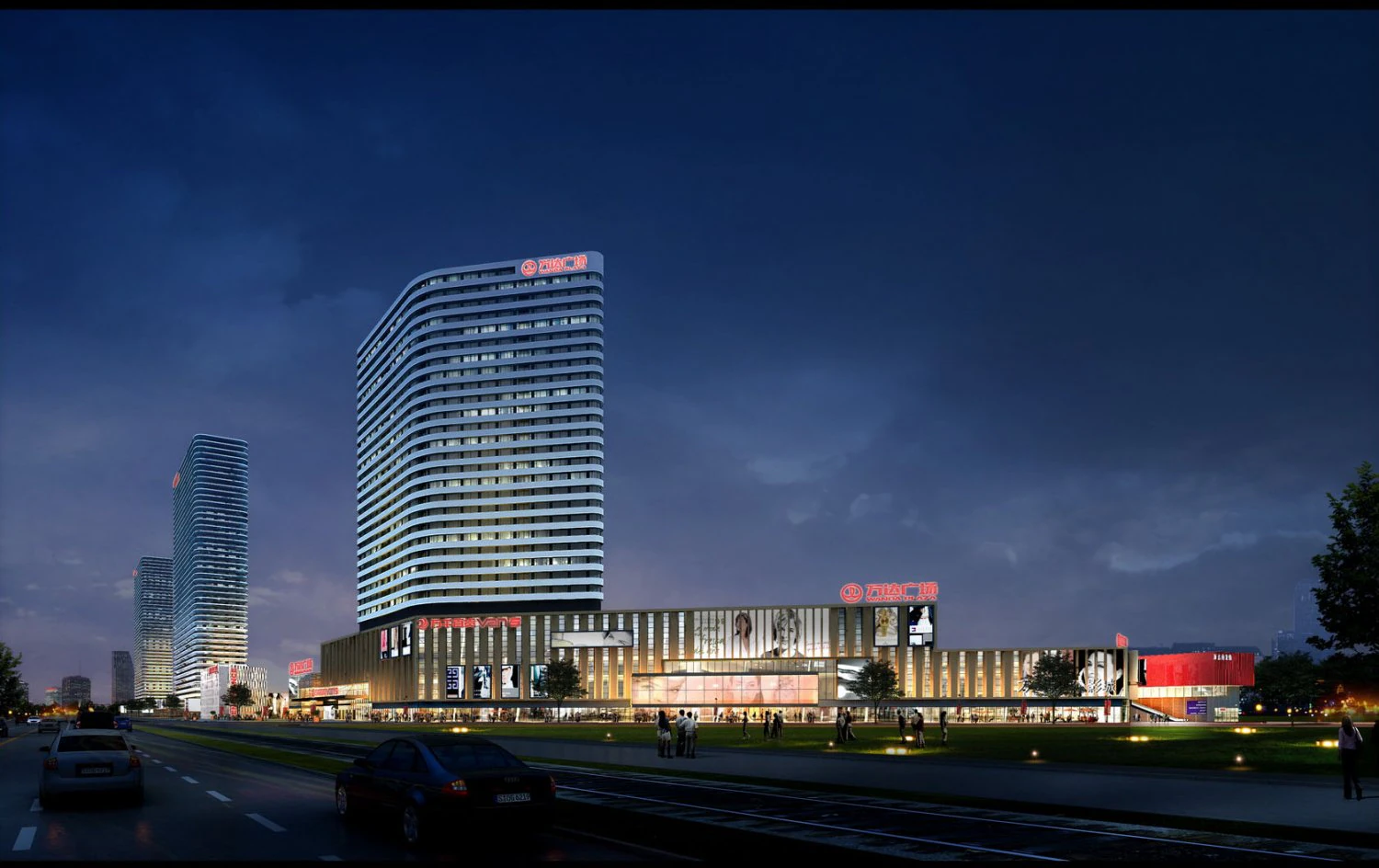 3d building 622 3D Model .c4d .max .obj .3ds .fbx .stl .blend 