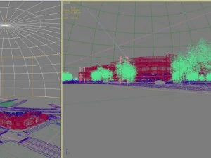 3d building 624 3D Model