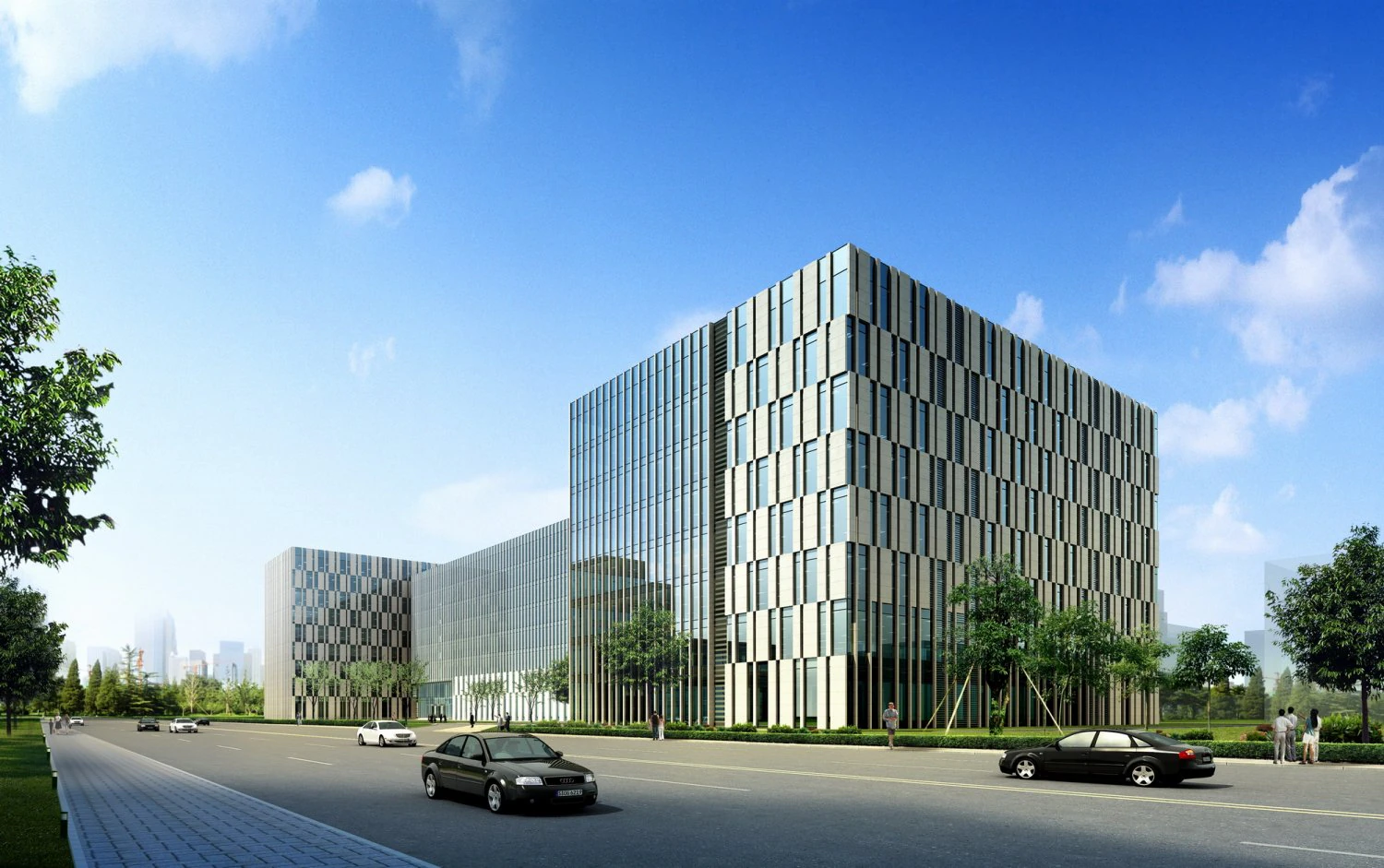 3d building 627 3D Model .c4d .max .obj .3ds .fbx .stl .blend