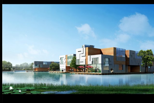 3d building 628 3D 모델 .c4d .max .obj .3ds .fbx .stl .blend 